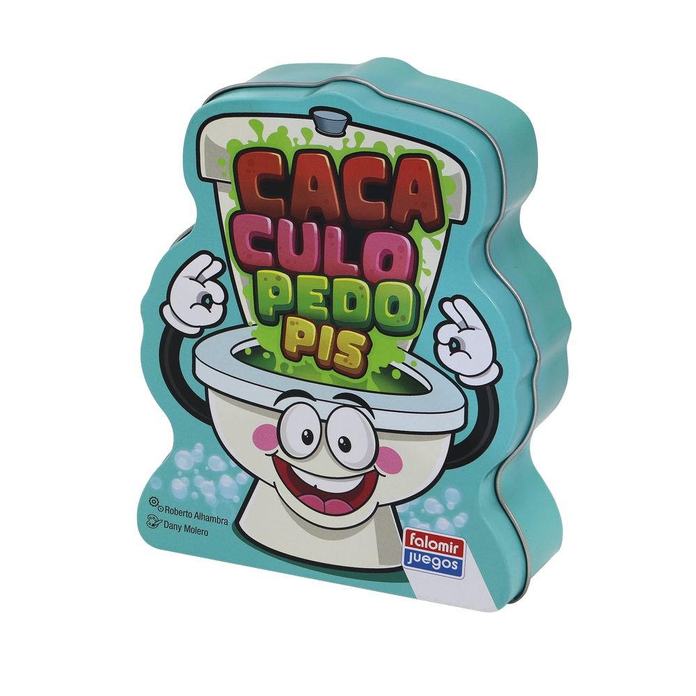JUEGO DE MESA CACA CULO PEDO PIS | JUGUETES FALOMIR S,A | 1 UNIDAD | 8412553350501 Imagen principal del producto