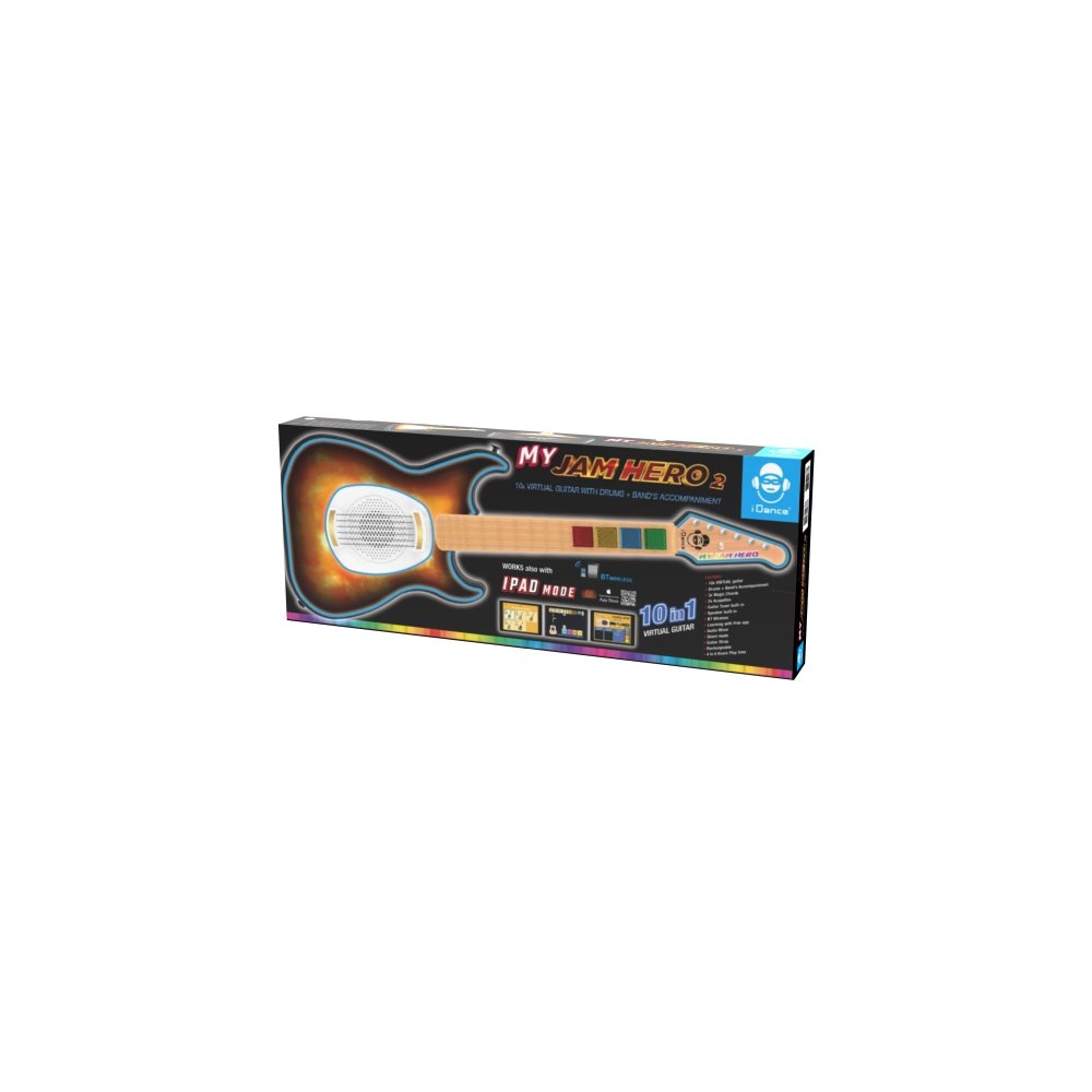 GUITARRA VIRTUAL MY JAM HERO IDANCE | CEFA TOYS | 1 UNIDAD | 8412562003696 Imagen principal del producto
