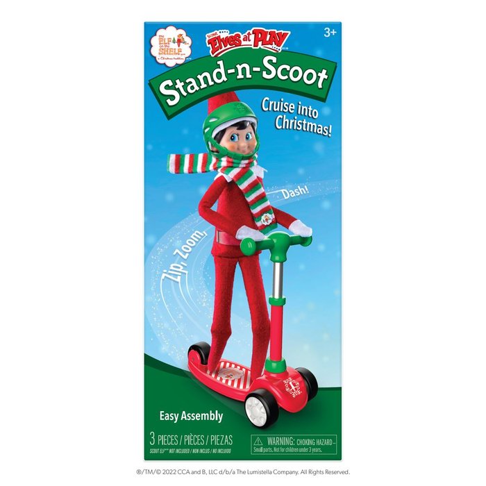 The Elf on the Shelf Elfos en Accion, Patinete y Casco Imagen principal del producto
