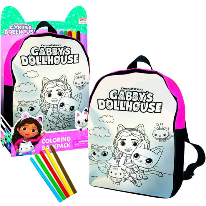 Mochila para Colorear Gabby's Dollhouse CEFA TOYS Imagen principal del producto