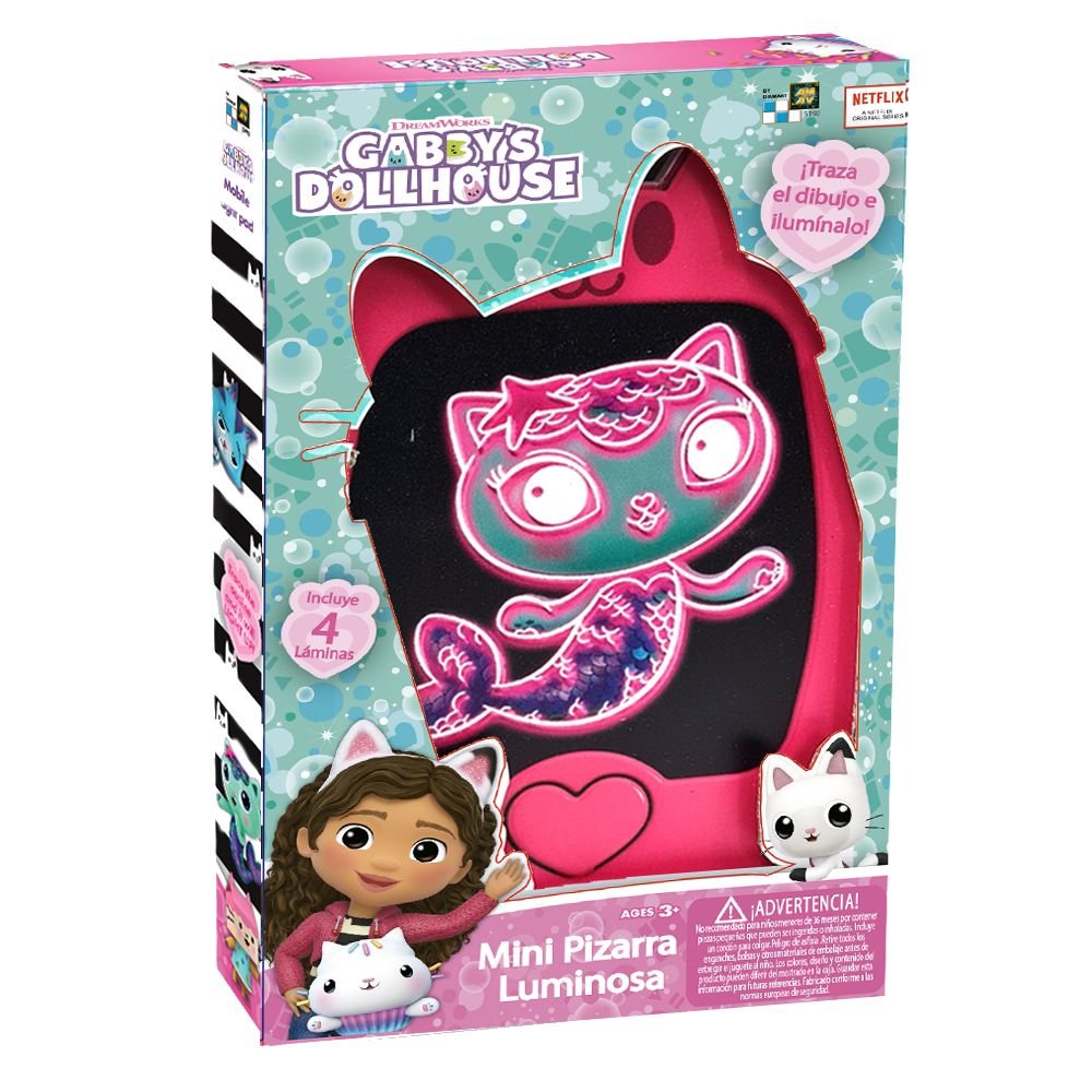 Mini Pizarra Luminosa La Casa de Muñecas de Gabby CEFA Toys Imagen principal del producto