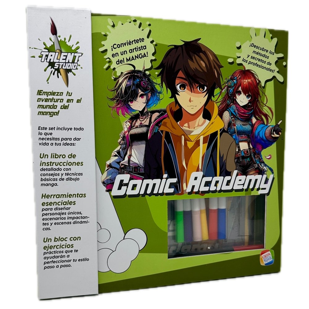 Set Dibujo Comic Academy Talent Studio CEFA Toys Imagen principal del producto