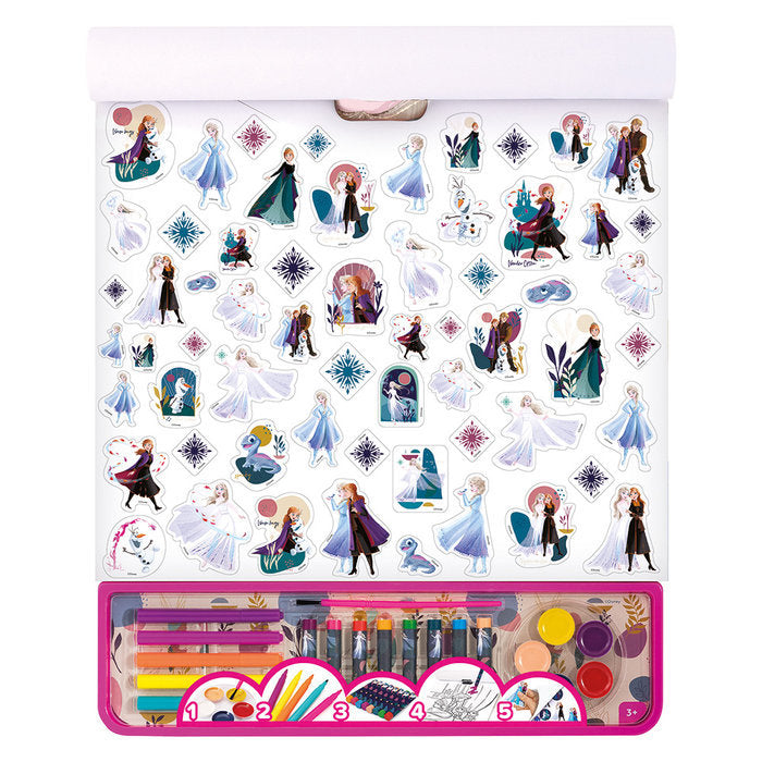 Actividades Giga Block 5 en 1 Frozen de Cefa Toys