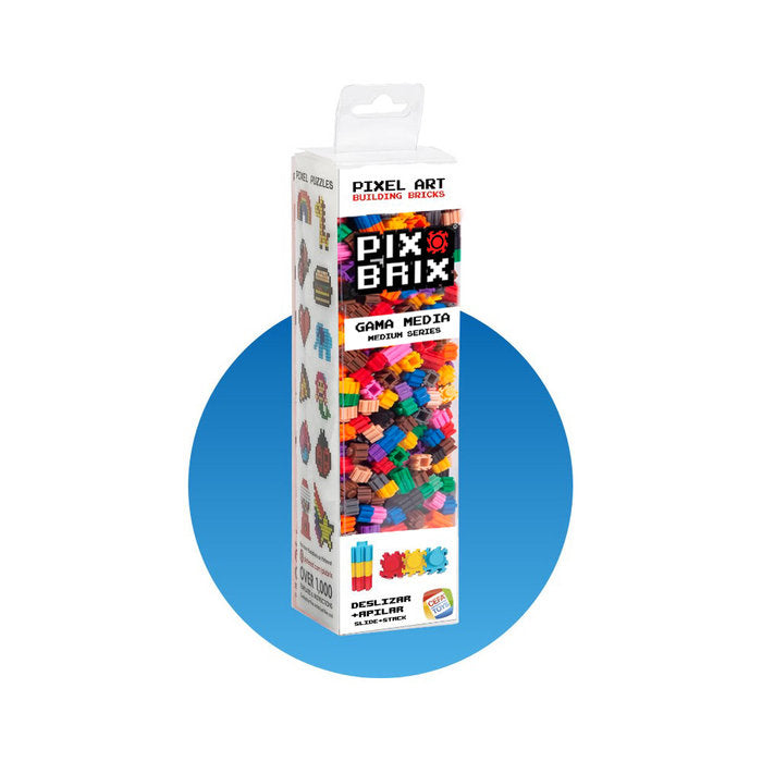 Set 500 Piezas Color Surtido Gama Media Pix Brix Pixel Art CEFA TOYS Imagen principal del producto