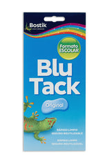 MASILLA ADHESIVA BLU TACK ORIGINAL 90 GR FORMATO ESCOLAR | 12 UNIDADES | (PLICO)