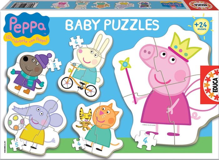 PUZZLE EDUCA BABY PEPPA PIG | EDUCA-BORRAS | 1 UNIDAD | 8412668156227 Imagen principal del producto