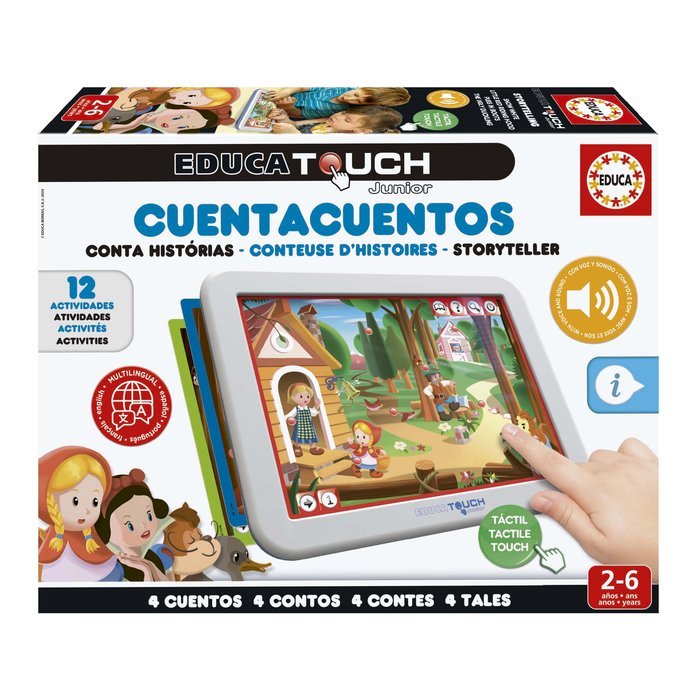 Educa Touch Junior Erase Una Vez Cuenta Cuentos