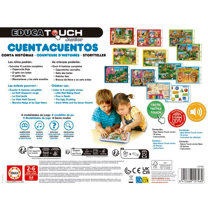 Educa Touch Junior Erase Una Vez Cuenta Cuentos