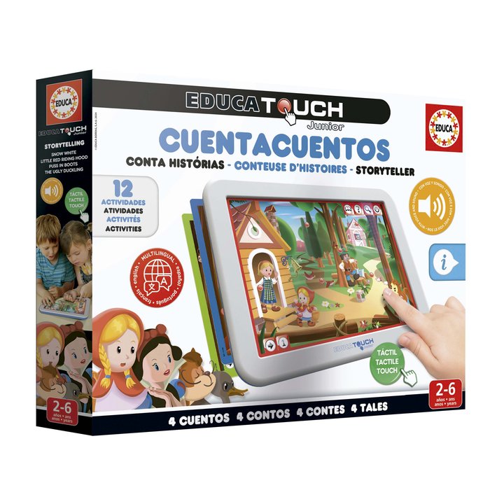 Educa Touch Junior Erase Una Vez Cuenta Cuentos