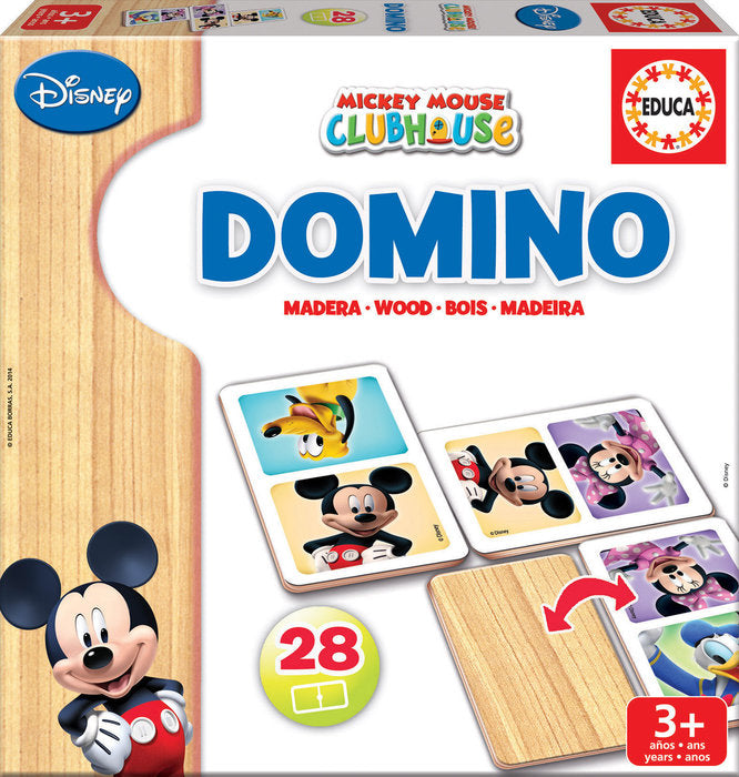 Domino Madera Mickey Minnie EDUCA-BORRAS Imagen principal del producto