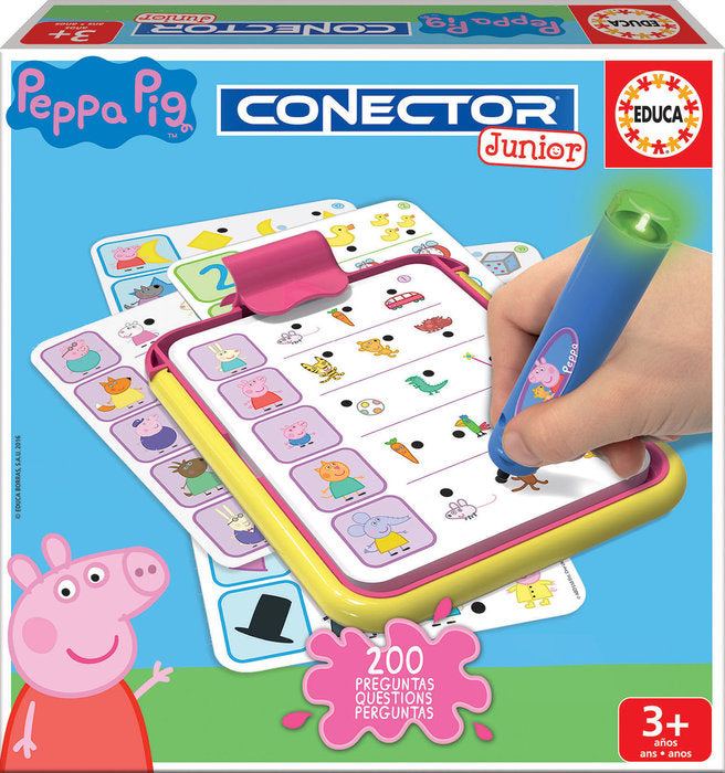 Conectar Junior Peppa Pig EDUCA BORRAS Juego electrónico para niños de 3 a 6 años