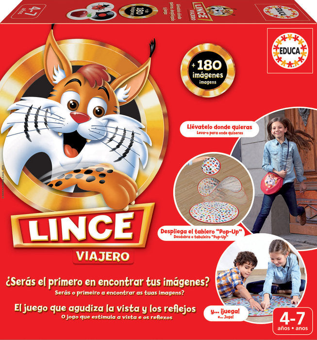 JUEGO LINCE VIAJERO | EDUCA-BORRAS | 1 UNIDAD | 8412668163928