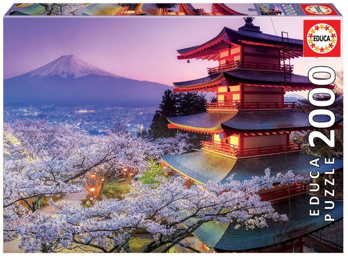 PUZZLE EDUCA 2000 PIEZAS MONTE FUJI, JAPON | EDUCA-BORRAS | 1 UNIDAD | 8412668167759 Imagen principal del producto