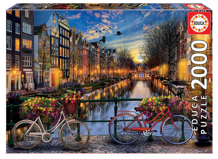 PUZZLE EDUCA 2000 PIEZAS AMSTERDAM | EDUCA-BORRAS | 1 UNIDAD | 8412668171275 Imagen principal del producto