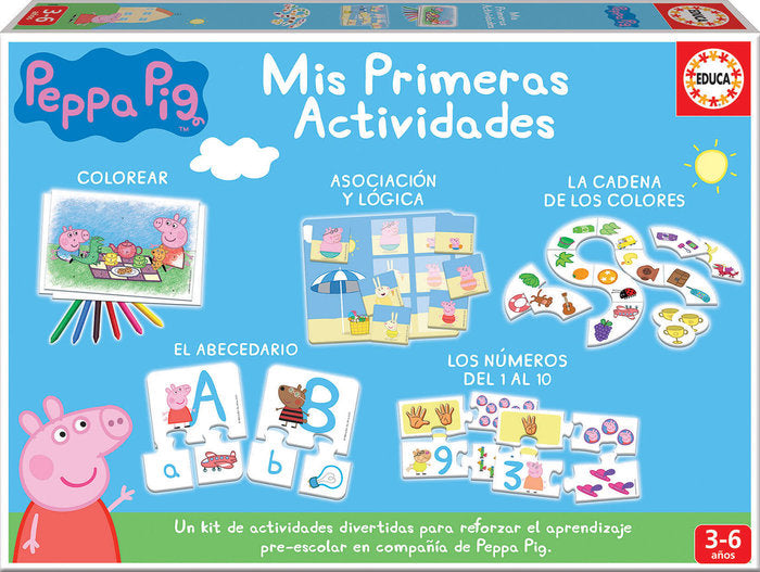 Mis Primeras Actividades Pepa Pig Educa Borras Puzzle 24 Piezas