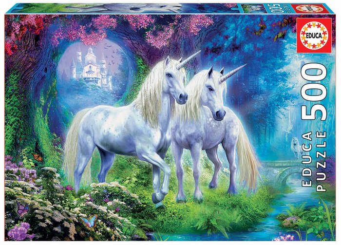 Unicornio en el Bosque Puzzle 500 Piezas EDUCA BORRAS