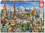 Symbolos de Europa Puzzle 2000 Piezas EDUCA BORRAS