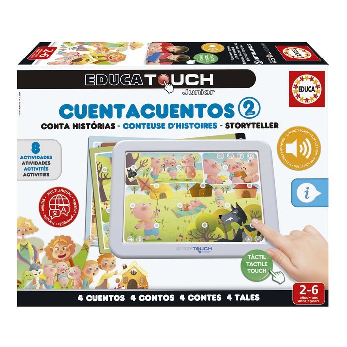 Juego Educa Touch Junior Cuentacuentos Marca Borras Imagen principal del producto