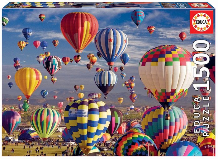 PUZZLE EDUCA 1500 PIEZAS GLOBOS AEROSTATICOS | EDUCA-BORRAS | 1 UNIDAD | 8412668179776 Imagen principal del producto