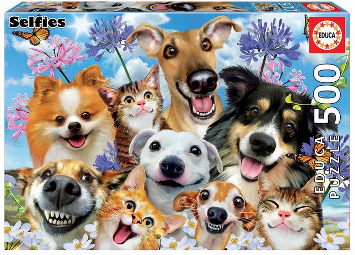 PUZZLE EDUCA 500 PIEZAS FUN IN THE SUN SELFIE | EDUCA-BORRAS | 1 UNIDAD | 8412668179837 Imagen principal del producto