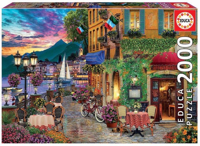 PUZZLE EDUCA 2000 PIEZAS ITALIAN FASCINO | EDUCA-BORRAS | 1 UNIDAD | 8412668180093 Imagen principal del producto