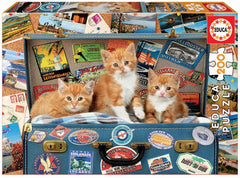 PUZZLE 200 PIEZAS GATITOS VIAJEROS | EDUCA-BORRAS | 1 UNIDAD | 8412668180659