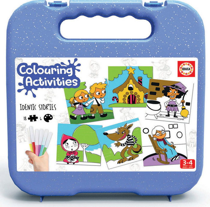 Juego Identic Colourting Activities Educa Borras