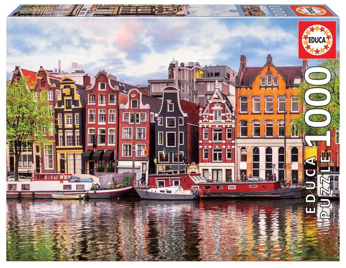 Puzzle Casas Danzantes Amsterdam 1000 piezas Educa Borras