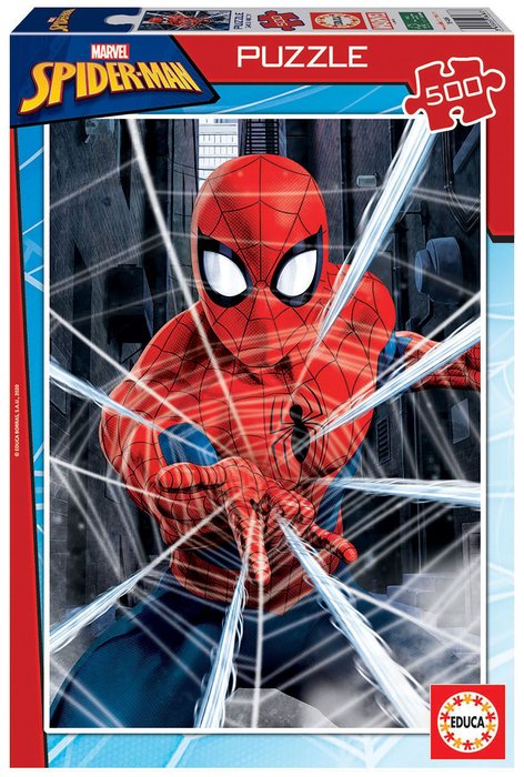 PUZZLE EDUCA 500 PIEZAS SPIDER-MAN | EDUCA-BORRAS | 1 UNIDAD | 8412668184862 Imagen principal del producto
