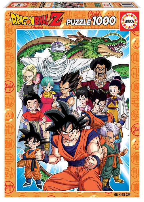 PUZZLE EDUCA 1000 PIEZAS DRAGON BALL | EDUCA-BORRAS | 1 UNIDAD | 8412668184961
