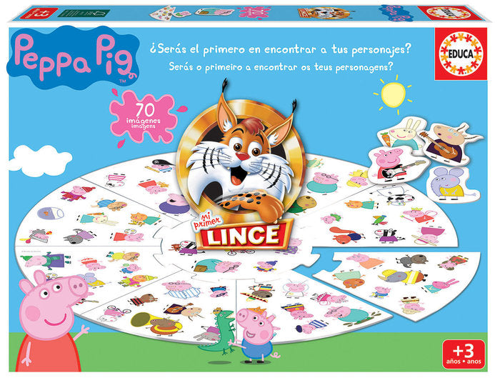 Juego de Mesa Peppa Pig Lince EDUCA BORRAS