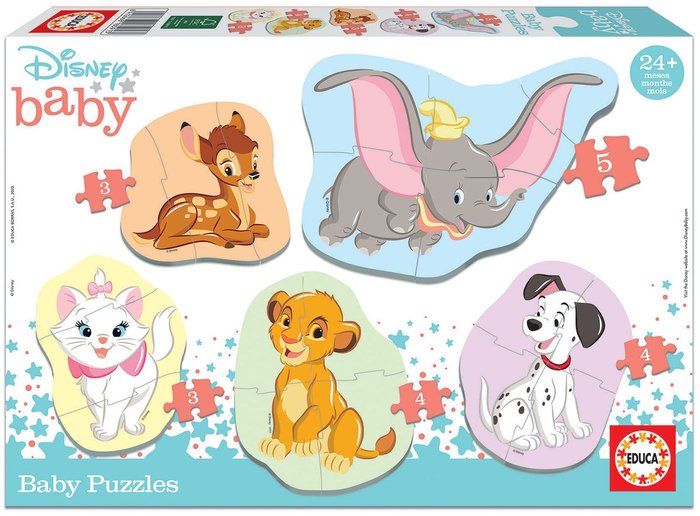 Puzzle Educa Baby Disney Animals Marca Educa-Borras Imagen principal del producto