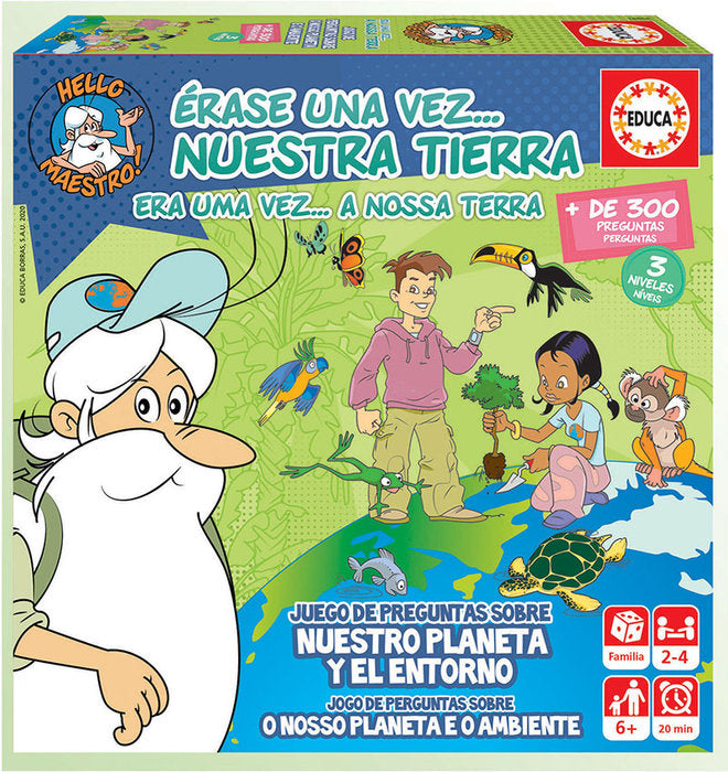 Erase una Vez Nuestra Tierra Juego de Mesa EDUCA BORRAS