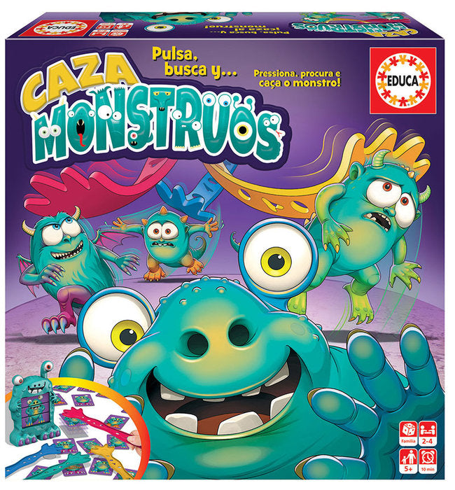 JUEGO CAZA MONSTRUOS | EDUCA-BORRAS | 1 UNIDAD | 8412668188617 Imagen principal del producto