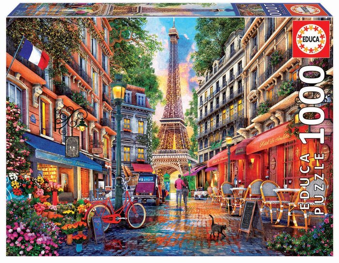 PUZZLE EDUCA 1000 PIEZAS PARIS DOMINIC DAVISON | EDUCA-BORRAS | 1 UNIDAD | 8412668190191 Imagen principal del producto