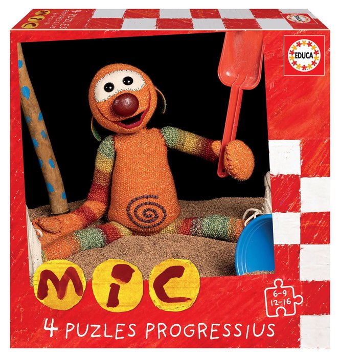 PUZZLES PROGRESSIUS MIC 6-9-12-16 CATALAN | EDUCA-BORRAS | 1 UNIDAD | 8412668191044 Imagen principal del producto