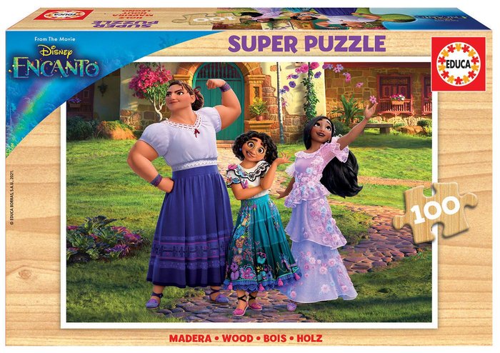 Super Puzzle 100 Piezas Encanto Disney EDUCA Borras