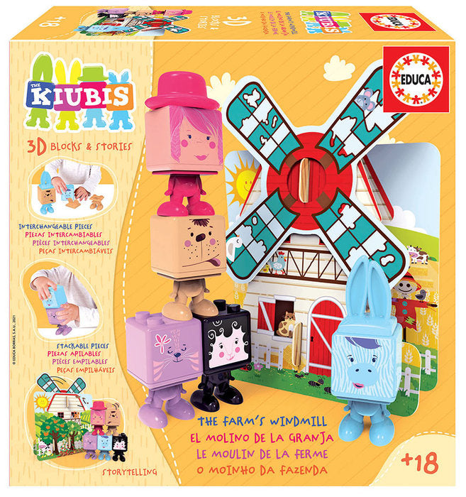 El Molino de la Granja de Kiubis Educa Borras Juego de Mesa