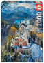 Puzzle Educa 1000 Castillo de Neuschwanstein Vista Aérea Marca Educa-Borras