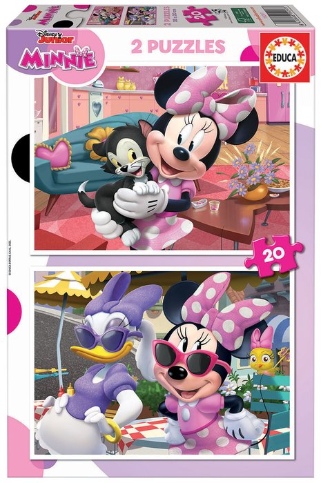 PUZZLE EDUCA 2X20 PIEZAS MINNIE | EDUCA-BORRAS | 1 UNIDAD | 8412668192973 Imagen principal del producto