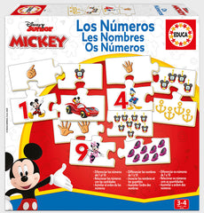 JUEGO EDUCA LOS NUMEROS MICKEY AND FRIENDS | EDUCA-BORRAS | 1 UNIDAD | 8412668193277