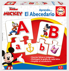 JUEGO EDUCA EL ABECEDARIO MICKEY AND FRIENDS | EDUCA-BORRAS | 1 UNIDAD | 8412668193284