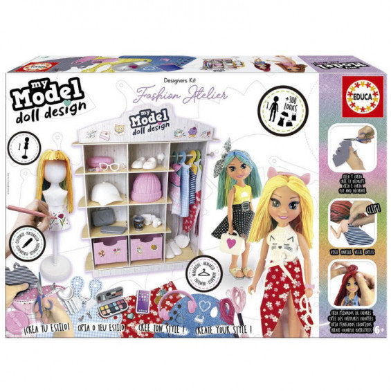 My Model Doll Design Fashion Atelier EDUCA Borras juego de mesa