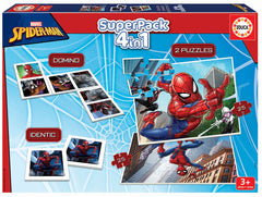 JUEGO EDUCA SUPERPACK SPIDERMAN | EDUCA-BORRAS | 1 UNIDAD | 8412668193536