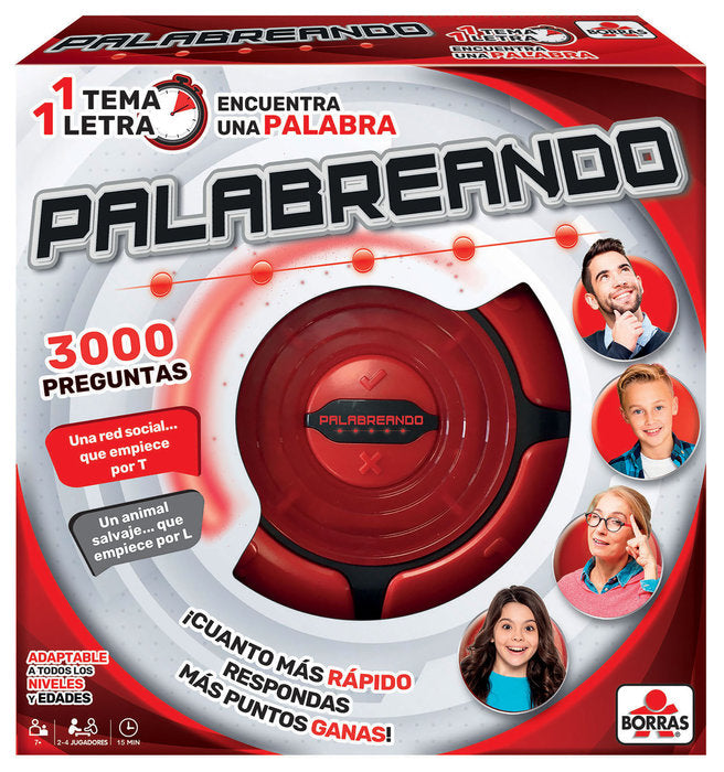 Palabreando Juego de Mesa Educaba Borras