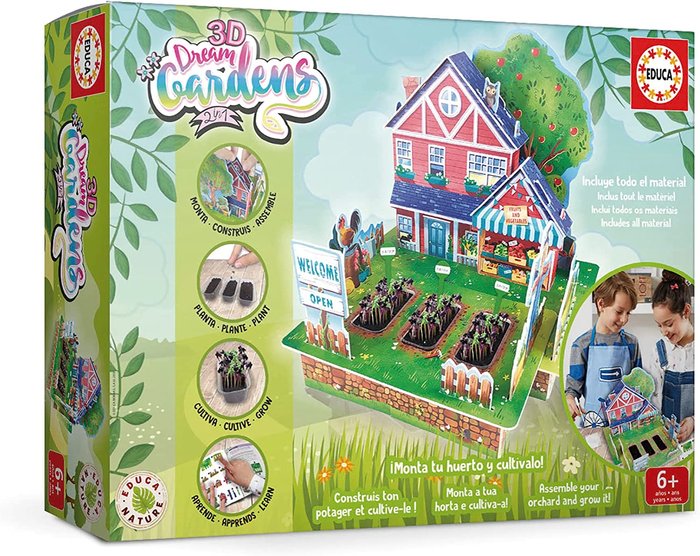 Juego de mesa Garden 2 en 1 Educa Borras