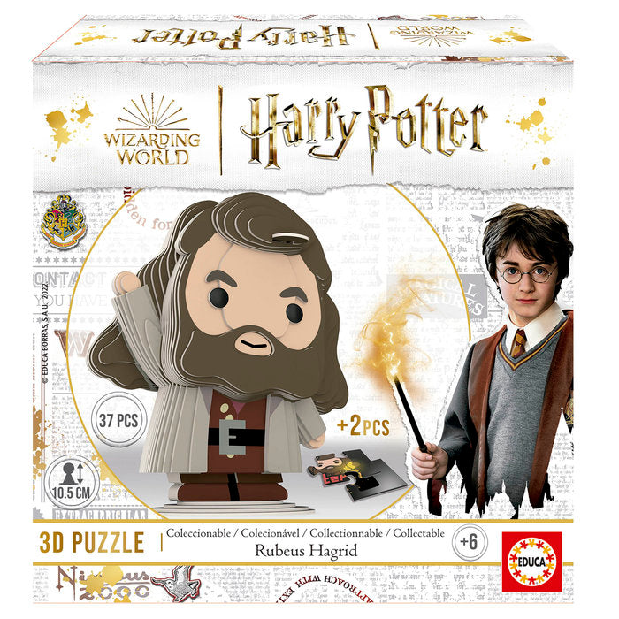 Puzzles Mini Figuras 3D Rubeus Hagrid Educa Borras