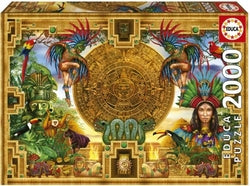 Puzzle 2000 Piezas Azteca Maya Educa Borras