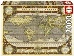 Puzzle Mapamundi 2000 Piezas Educa Borras para adultos