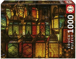 Puzzle 1000 Piezas Collage de Faroles Educa Borras